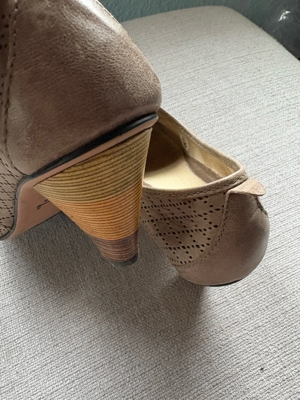 J Shoes Gladis Brogue Shoes